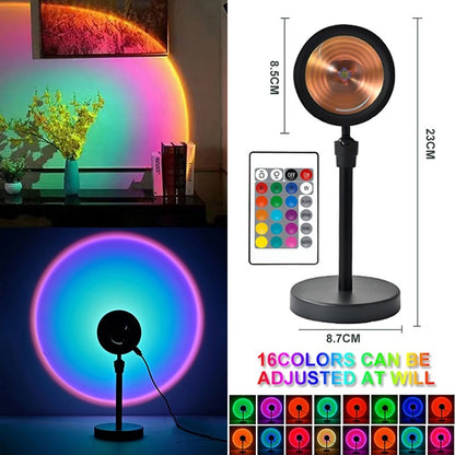 Sunset Rainbow Lamp Projection Light