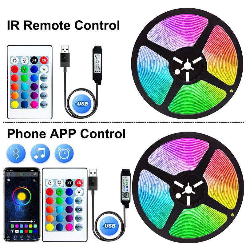 USB Led Strip Light 5050 RGB