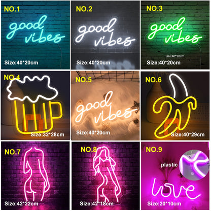 Gaming Room LED Neon Signs